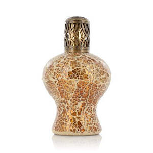 Fragrance Lamps: FRAGRANCE LAMP LARGE ANTIQUE GOLD