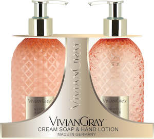 VG-GEMSTONE NEROLI & AMBER HAND SET 2 X 300ML