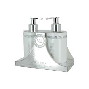 Customer Favourites: VG-WHITE CRYSTAL GIFTSET: CREAM SOAP & HAND LOTION 2X250ML