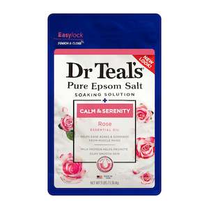 Bath And Body 2: DR TEAL'S EBS CALM & SERENITY (ROSE ESS.OIL) 1.36KG