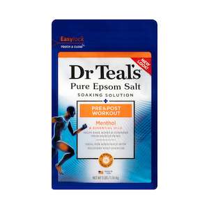 DR TEAL'S EBS PRE & POST WORKOUT (MAG.SULF & MENTHOL) 1.36KG
