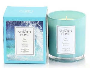 S.H BOXED GLASS CANDLE 225G SEA SPRAY