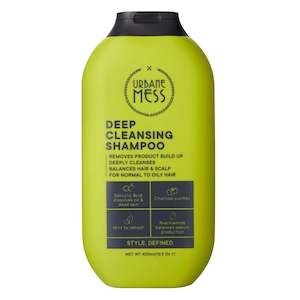 URBANE MESS - DEEP CLEANSING SHAMPOO 400ML