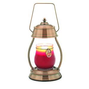 Home And Garden: HURRICANE CANDLE WARMER LANTERN COPPER