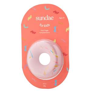 SUNDAE FOR KIDS FRUIT TINGLE FIZZING BATH BOMB 100G