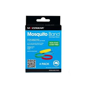 MOZZIGEAR MOSQUITO BAND 4PK