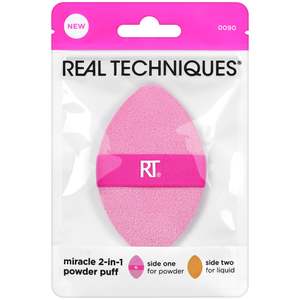 Real Techniques: RT SPONGE - MIRACLE 2-IN-1 POWDER PUFF #0090