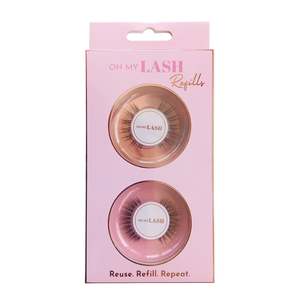 Customer Favourites: OH MY LASH FAUX MINK STRIP LASHES NATURAL SET 2PC