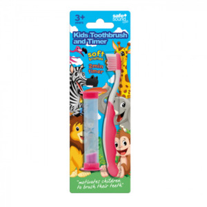 S&S KIDS TOOTHBRUSH & SAND TIMER