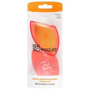 RT SPONGE - MIRACLE COMPLEXION SPONGE + TRAVEL CASE #1711