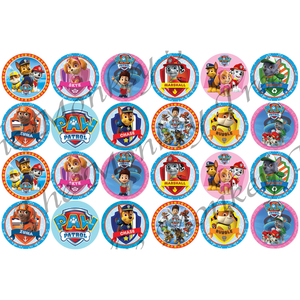 Paw Patrol Edible Cupcake Images Set 2 - The Monkey Tree