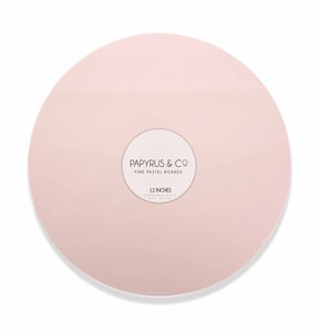 Pastel Pink Masonite Cake Board - 12 inch dia (30cm) - The Monkey Tree