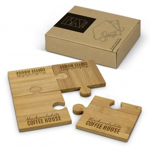 Products: NATURA Puzzle Coaster Set of 4