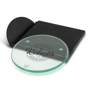 Products: Venice Single Glass Coaster – Round