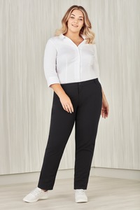 Products: Womens Comfort Waist Straight Leg Pant