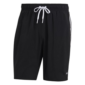Products: CLX 3-Stripe Swim Shorts – Black / White