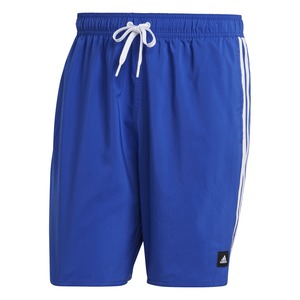 CLX 3-Stripe Swim Shorts – Lucid Blue / White