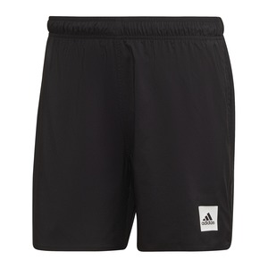 Solid Swim Shorts – Black
