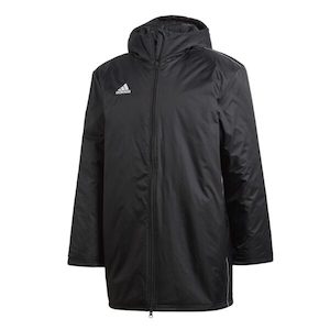 Products: Core Stadium Jacket – Black/White