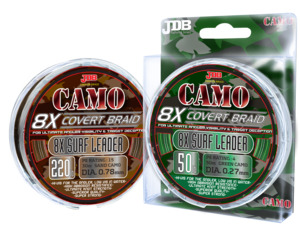 JDB 8X Camo Covert Braid - Surf Leader