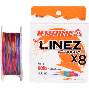 Atomic - Linez Braid 8X Multi Colour
