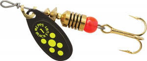Freshwater Lures: Mepps - Black Fury Chartreuse