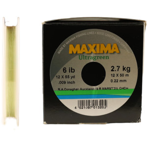 Monofilament: Maxima - Ultragreen 50m Spool