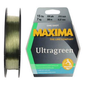 Monofilament: Maxima - Ultragreen 300m Spools
