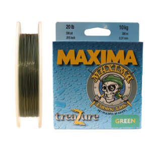 Maxima - Treazure Green 300m Spools