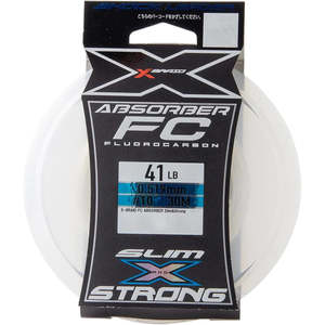 Fluorocarbon Leaders: XBRAID - FC ABSORBER SLIM&STRONG