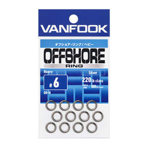 Terminal Tackle: Vanfook - Offshore Heavy Split Rings