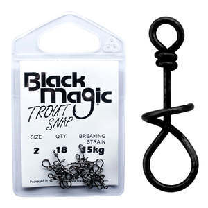 Clips Snaps: Black Magic - Spiral Trout Snaps