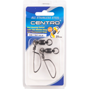 Swivels: Centro - S/S Dual Rotation Ball-Bearing Coastlock Swivel