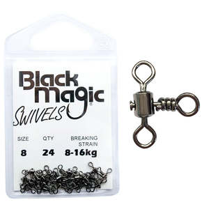 Swivels: Black Magic - Mini 3-Way Swivel