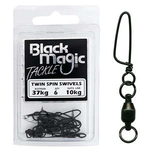 Black Magic - Ball-Bearing Twin Spin Swivels