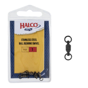 Swivels: Halco - S/Steel Ball-Bearing Swivel
