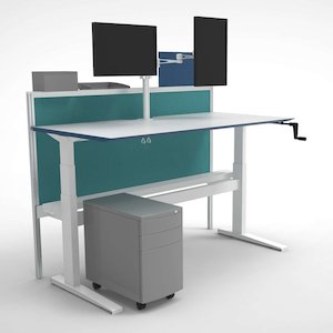 Office Furniture: Pillar User Adjust