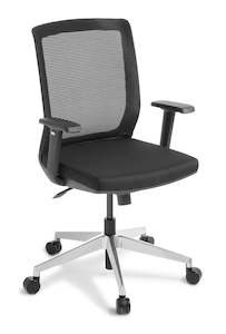 Task Seating: Media Boardroom - Polished Base