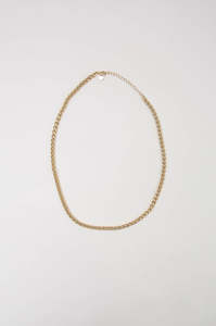 Necklaces: braid necklace / gold