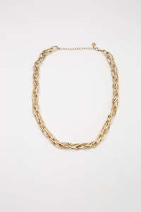 undivided necklace / gold