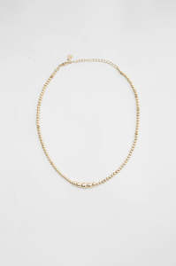 hail necklace / gold