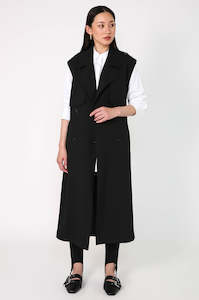 Back In Stock: vesty trench / black