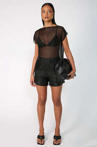 Underlayers 1: true bralette / black