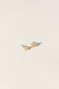 xx earrings / gold