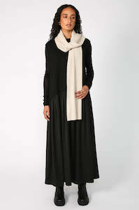 ark scarf / ivory cream