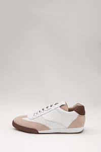 Shoes: unity trainer / white|sand|mocha