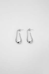 spate earring / silver