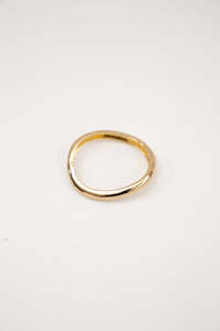 Jewellery: spate bracelet / gold