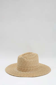 west straw hat / natural