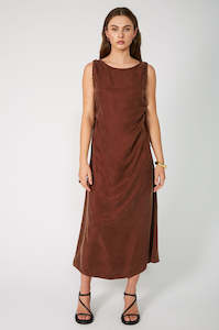 Dresses: versify dress / copper chocolate